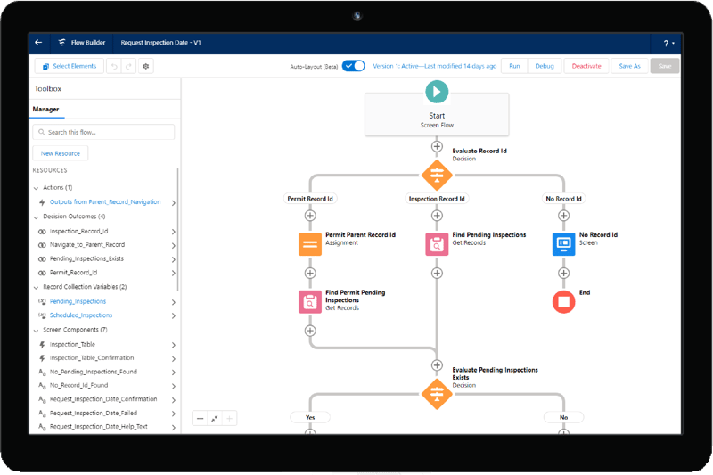 Building Permitting Features - Process Automation