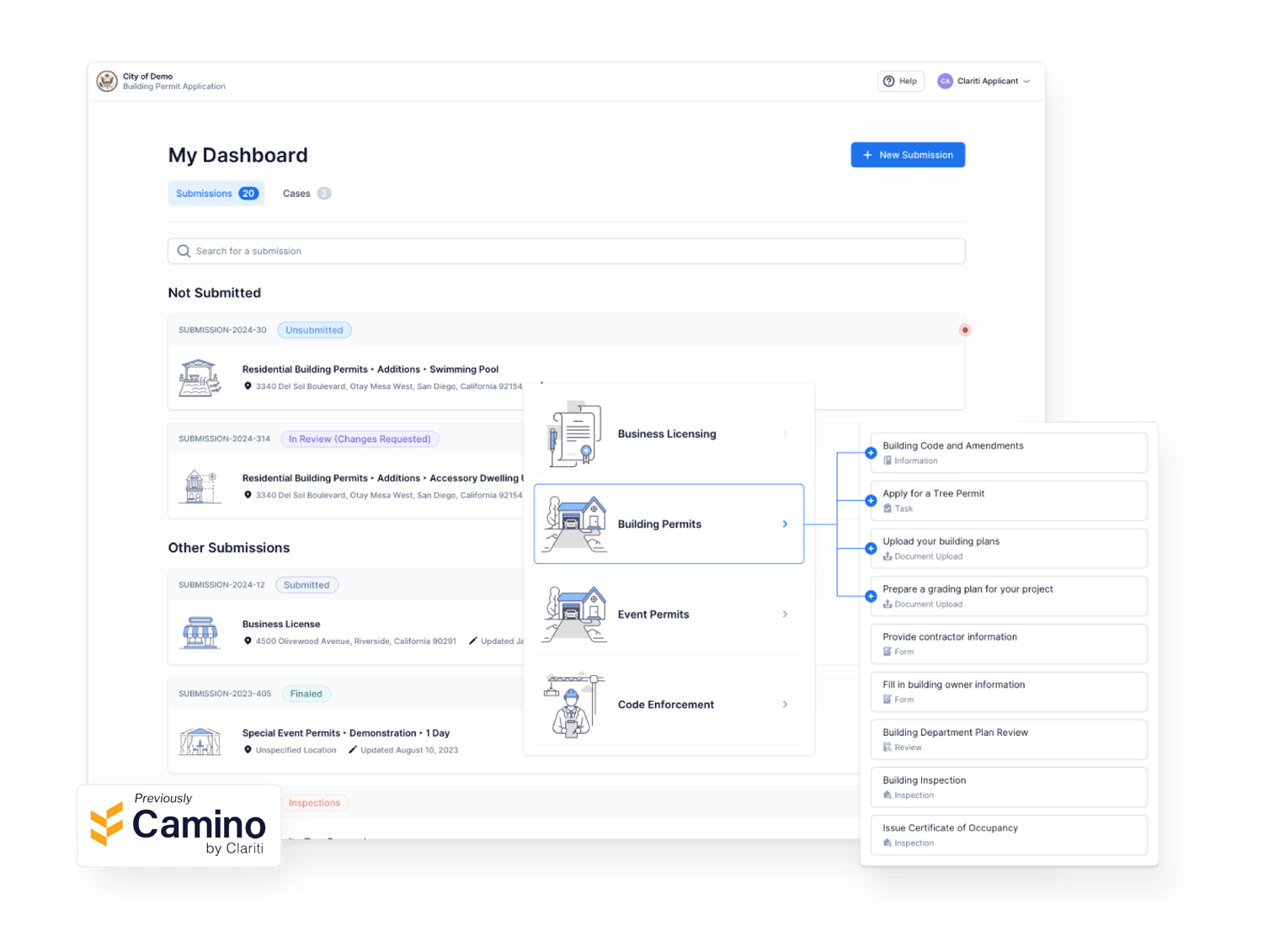 Clariti Launch permitting software
