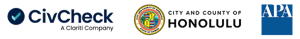 CivCheck, APA, Honolulu webinar