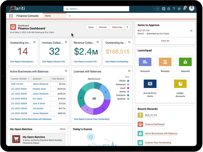Clariti Enterprise Financials
