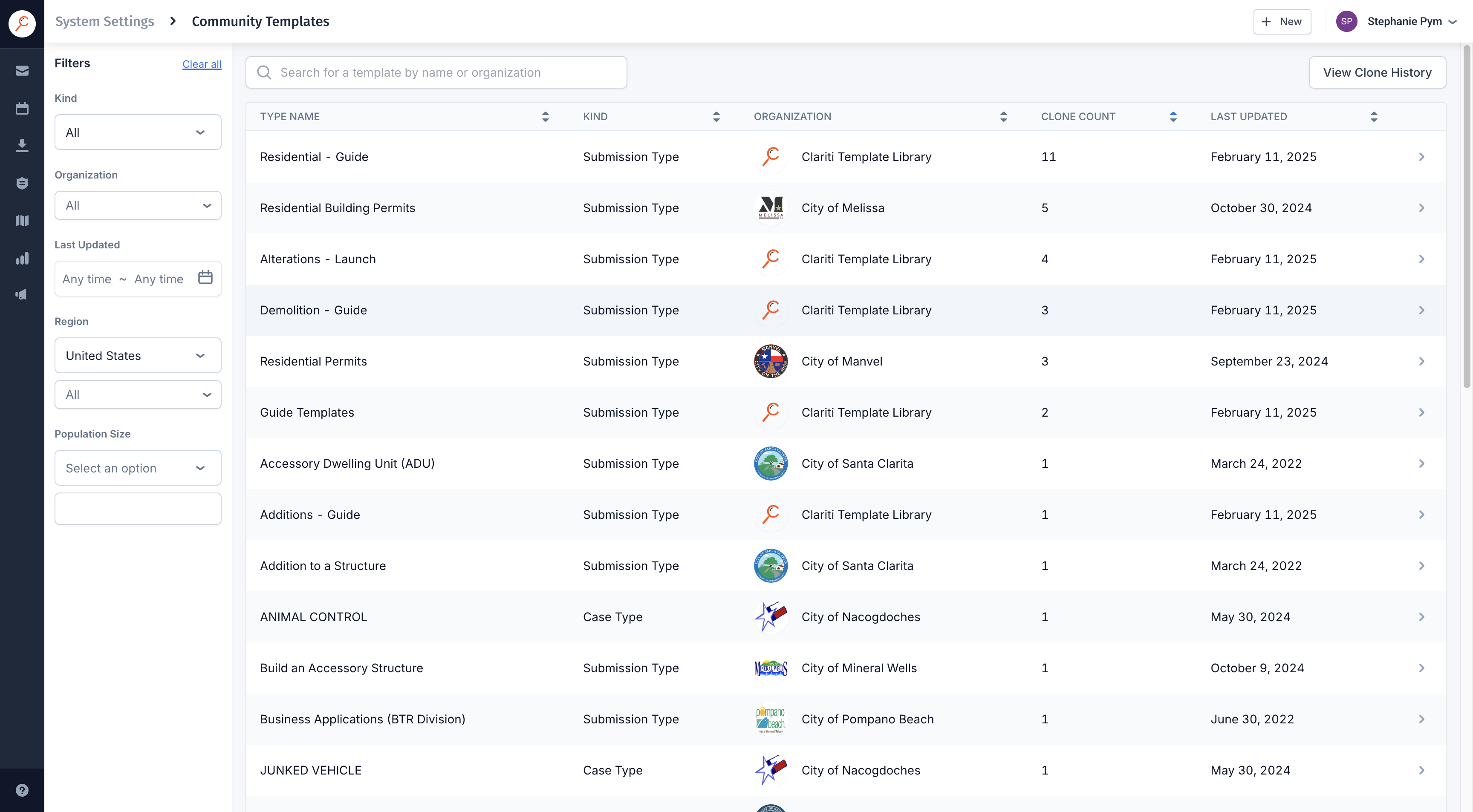 How to Clone a Department's Permit Software with Community Templates